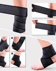 1Pcs 40-200cm Compression Bandage Protector Knee Support