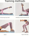 Fabric Resistance Hip Booty Bands Elastic