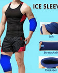 1pc Gel Ice Sleeve, Elbow Knee Ankle Ice Pack