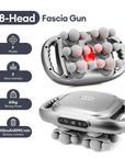 42-Heads Fascia Gun High-Frequency Vibration Body Massage
