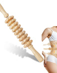 Wooden Massage Roller Manual Fascia Trigger Point
