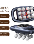 42-Heads Fascia Gun High-Frequency Vibration Body Massage