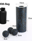 Hollow Yoga Roller Massage Peanut Ball Set EPP Fitness