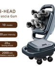 42-Heads Fascia Gun High-Frequency Vibration Body Massage