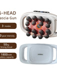 42-Heads Fascia Gun High-Frequency Vibration Body Massage
