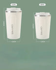 380/510ML Stainless Steel Thermal Mug Thermo for Coffee Water Bottle