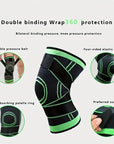 1pc Breathable Compression Knee Brace For Sports