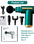 Professional Massage Gun Electric Shock Muscle Relaxation