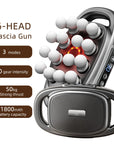 42-Heads Fascia Gun High-Frequency Vibration Body Massage
