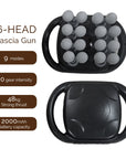 42-Heads Fascia Gun High-Frequency Vibration Body Massage