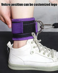 Fitness Ankle Straps Adjustable D-Ring Support Cuffs Gym