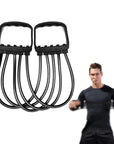 Full Body Workout Set Chest Expander with 5 Removable Resistance Bands