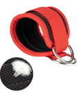 Fitness Ankle Straps Adjustable D-Ring Support Cuffs Gym