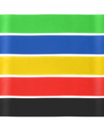 7Pcs Tpe Resistance Bands Fitness Set Rubber Loop Strength Training Workout