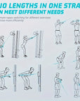 1pc biceps triceps rope training double ended tension rope big bird