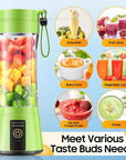 380ml Portable Electric Juicer Blender USB Rechargeable