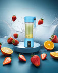 380ml Portable Electric Juicer Blender USB Rechargeable