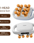 42-Heads Fascia Gun High-Frequency Vibration Body Massage