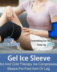 1pc Gel Ice Sleeve, Elbow Knee Ankle Ice Pack