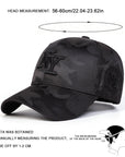 Unisex Letter Embroidery Camouflage Baseball Caps