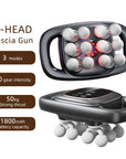 42-Heads Fascia Gun High-Frequency Vibration Body Massage